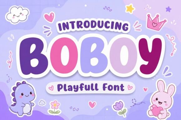 Boboy Font: Bringing a Cheerful, Organic Vibe to Your Designs