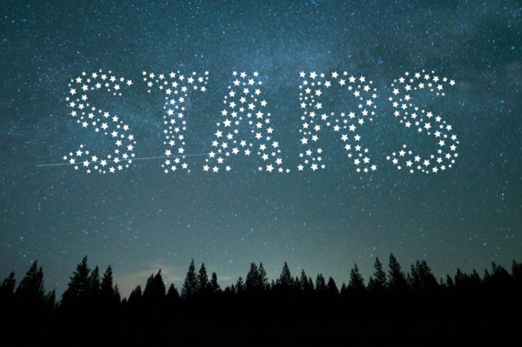 Color Stars: A Dreamy Decorative Font for Creative Projects