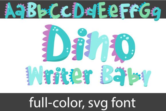 Dino Writer Baby: A Playful Typeface for Modern Projects