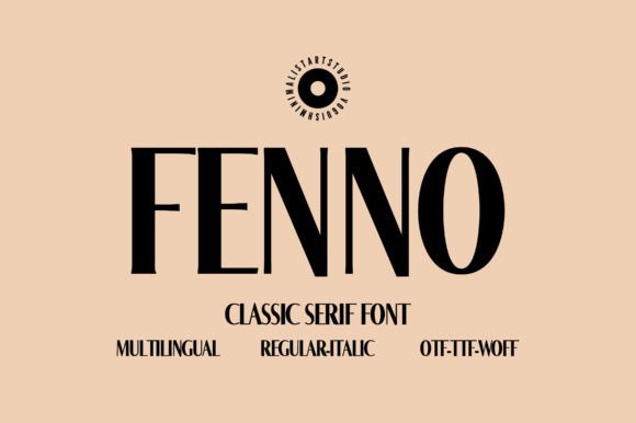 Fenno: A Serif Font for Timeless Branding