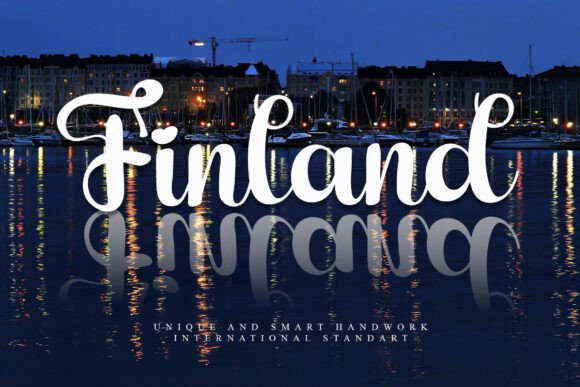 Finland: A Font That Marries Elegance with Everyday Creativity