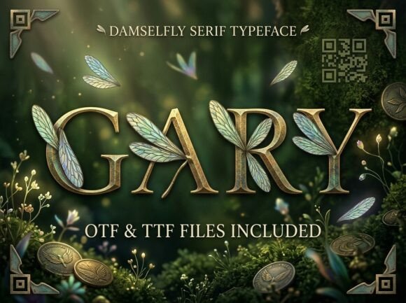 Gary: A Display Font That Commands Attention