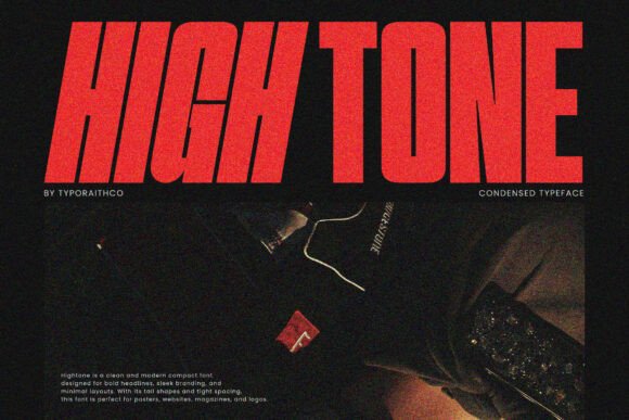 Hightone: A Font Duo That Marries Retro Soul with Modern Edge