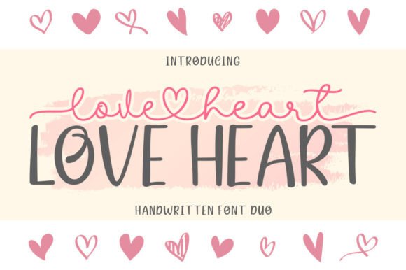 Love Heart Duo: The Perfect Font Pairing for Modern Projects