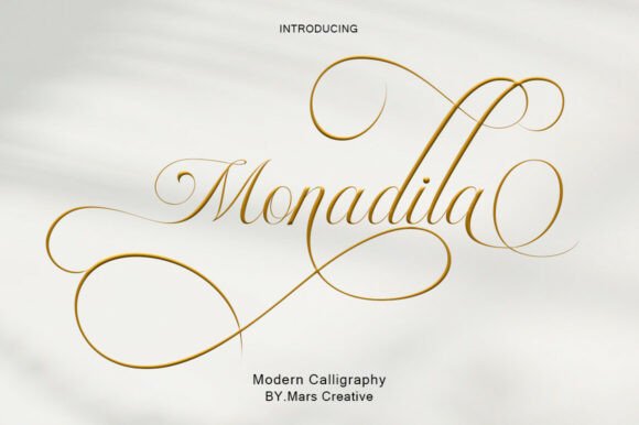 Monadila: The Art of Elegant Typography