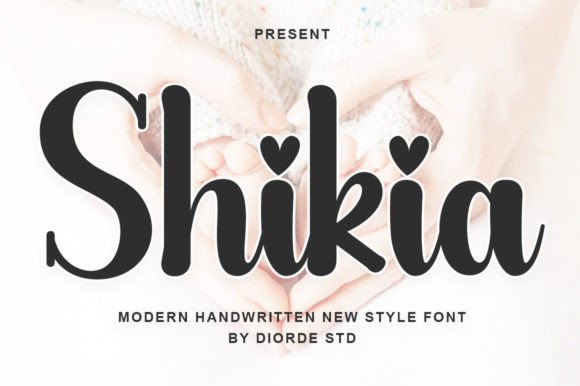 Shikia: The Handwritten Font for Authentic Design