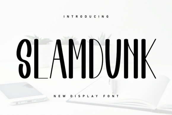 Slamdunk: A Handwritten Font with Sporty Elegance
