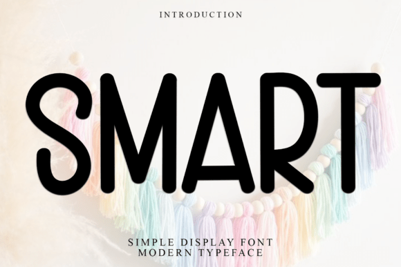 Smart and Smart: A Festive Typeface for Holiday Magic