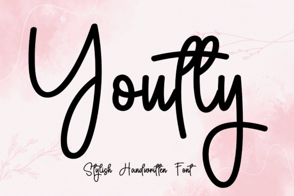 Youtly: A Handwritten Font That Brings a Friendly Vibe to Your Projects